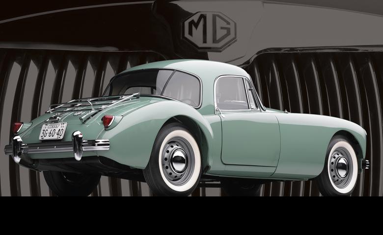 1958 MGA Coupe - Photo by Michael Furman